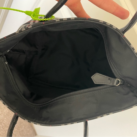 Vintage RARE Blue Label Burberry Bag| Black&Red - Picture 5 of 8